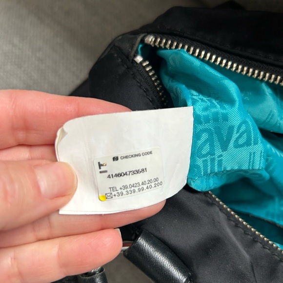 Just Cavalli, canvas and leather straps purse. - Picture 3 of 3